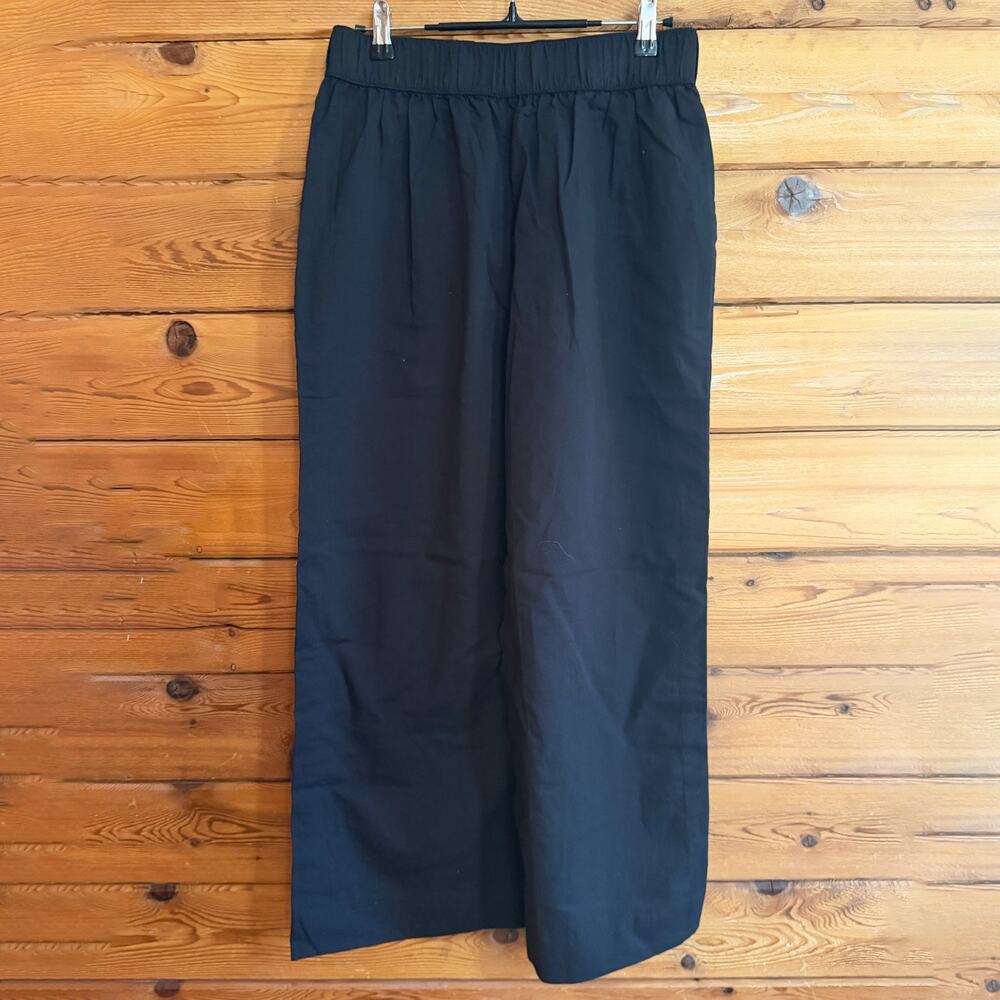 Pact Organic Cotton Canopy Linen Blend Pleated Trouser Women's Small